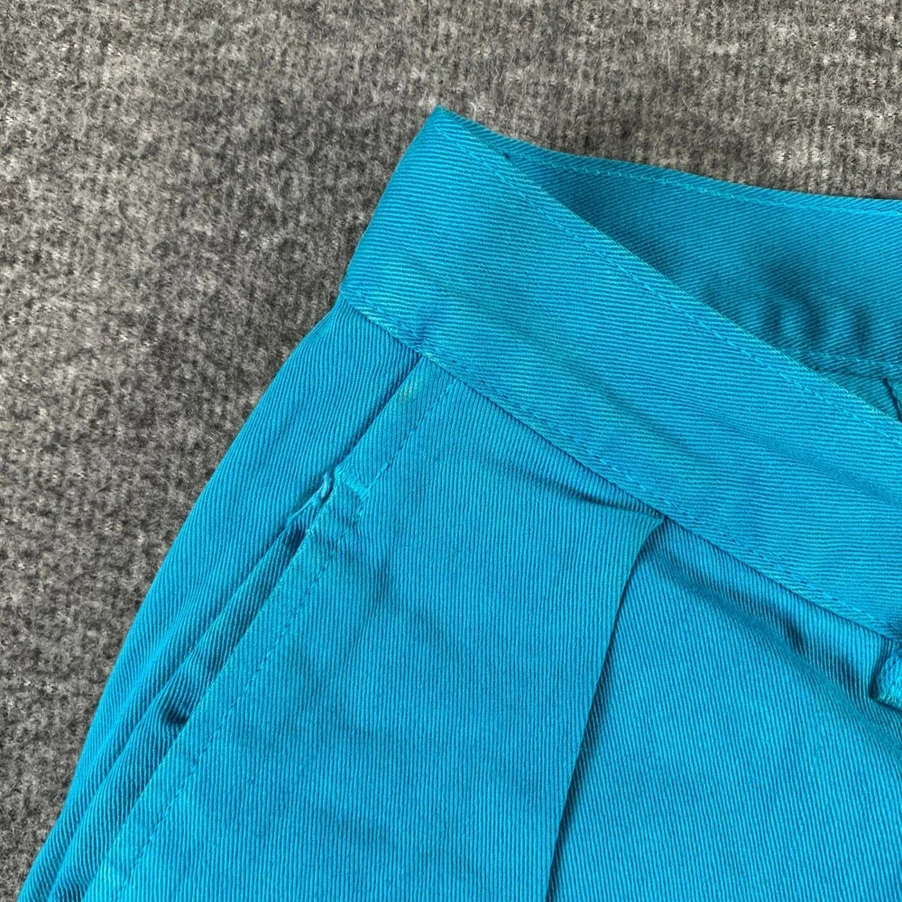 Vintage Polo Ralph Lauren Double Pleat Pants Men 31x35 Blue Old Money 90's USA